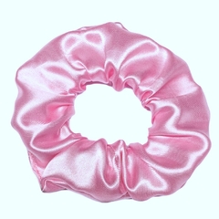 SCRUNCHIE DE SATEN - COLITA para PELO ANTIFRIZZ ROSA - comprar online