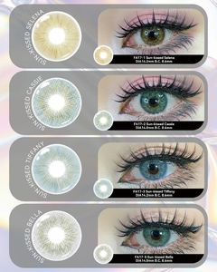 Freshlady Sun kissed Tiffany Lentes de Contacto anuales
