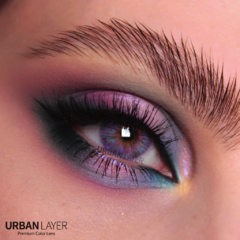 URBAN LAYER - Monet Violet Lentes de contacto