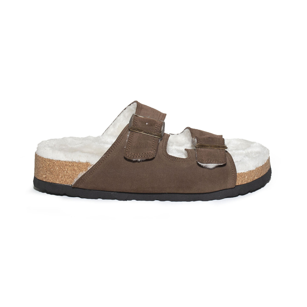 Sandalias Comfy Pelo Blanco