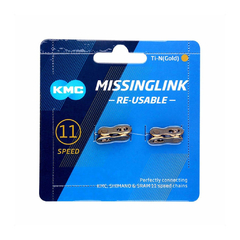 Kit Conectores Cadena Kmc Missinglink 11v Gold