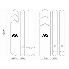 Protector de Cuadro AMS Honeycomp Frame Guard Full - comprar online