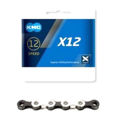 Cadena KMC X12 Silver/Black - comprar online