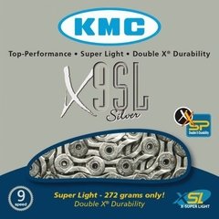 Cadena KMC Super Light X9SL Silver - comprar online