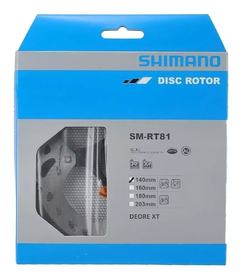 Rotor Shimano Xt 140 Mm Rt81 Center Lock Ind Pack en internet