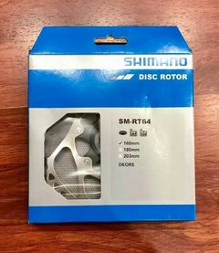 Disco de Freno Shimano Deore RT64 - 160mm - Industrial Pack - comprar online
