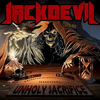 LP JACKDEVIL - "Unholy Sacrifice" (VINIL VERMELHO)