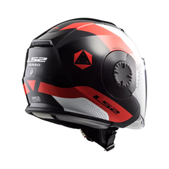 CASCO LS2 F570 VERSO TECHNIC BLACK/RED en internet