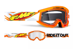 ANTIPARRA FMF POWERCORE ASSAULT GREY-CLEAR LENS - comprar online