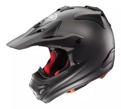 CASCO ARAI MX-V BLACK FROST