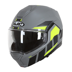 CASCO HJC I100 BEIS MC3HSF GREY/GREEN