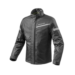 CAMPERA LLUVIA REVIT CYCLONE 2 NEGRA XS