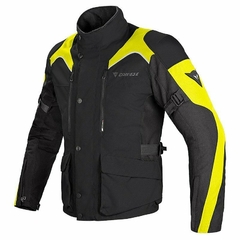 CAMPERA DAINESE TEMPEST D-DRY LADY BLACK/YELLOW FLUO