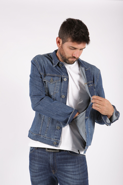 CAMPERA POST SCRIPT ROCK DENIM JEANS - comprar online