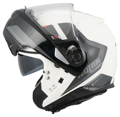 CASCO NOLAN HILLTOP BLACK/WHITE/GREY - comprar online