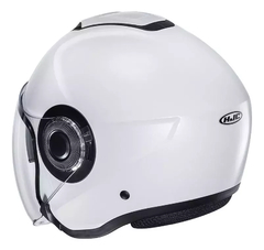 CASCO HJC I40 JET SEMI FLAT WHITE - TiendaMoto Argentina TE: 1162818687