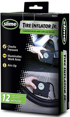 INFLADOR SLIME 12 VOLTS MOTO 40059