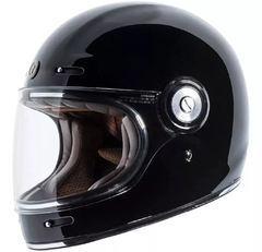 CASCO TORC T1 NEGRO BRILLO