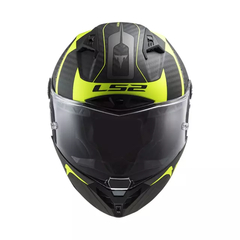 CASCO LS2 THUNDER BLACK/YELLOW - comprar online