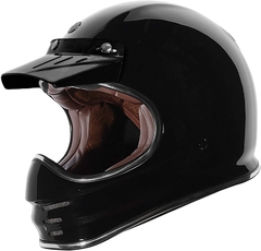 CASCO TORC T3 NEGRO BRILLO