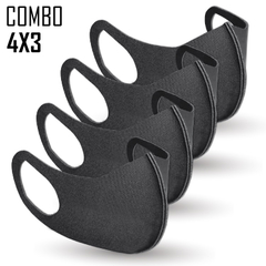 COMBO 4x3 TapaBocas NEOPRENE URBAN