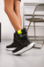 Zapatilla ankle Negro - comprar online