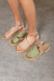 Sandalias elvira verde - tienda online