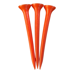 Tees De Golf Plásticos Y Con Altura Ideal Colores varios Pack X 100 en internet