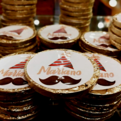 20 Medallones de chocolate personalizado en internet