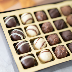 Trufas al chocolate caja mediana - comprar online