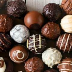Trufas al chocolate caja grande - comprar online
