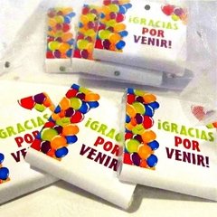 Chocolates personalizados para souvenir