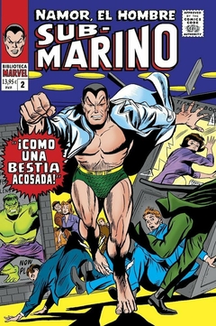 BIBLIOTECA MARVEL NAMOR, EL HOMBRE SUBMARINO 2. 1966-67