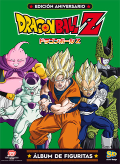 ALBUM FIGURITAS DRAGON BALL Z EDICION ANIVERSARIO