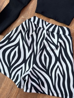Saia/shorts Animal print - comprar online