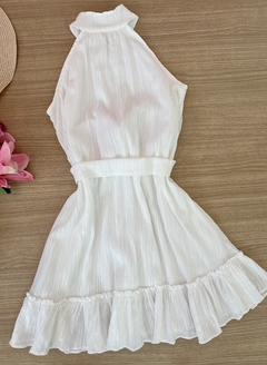 Vestido Evelyn branco - comprar online