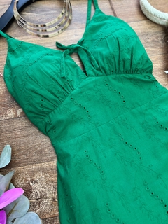 Vestido laise verde - Glamix 