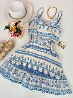 Vestido Bali Azul - Glamix 