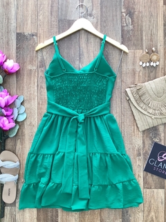Vestido Isabella verde - comprar online