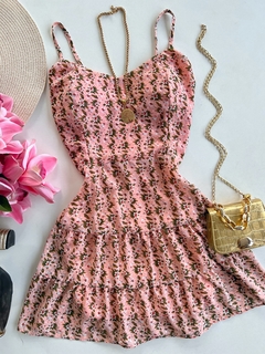 Vestido Chiffon floral - comprar online