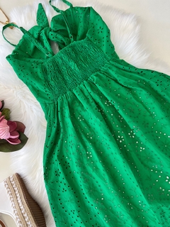 Vestido laise verde - comprar online
