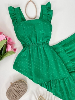 Vestido longo Yasmin Verde - comprar online