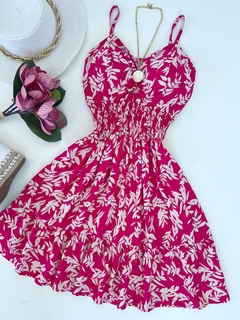 Vestido Lastex cereja - comprar online