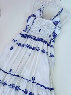 Vestido Marrocos azul - comprar online