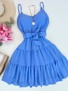 Vestido Isa azul claro - comprar online
