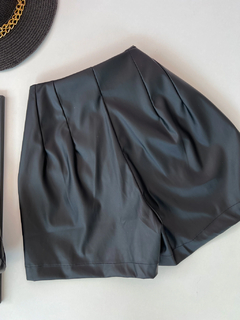 Shorts Zara couro - comprar online