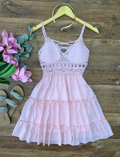 Vestido Bárbara rosa