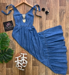 Vestido Longo Jeans