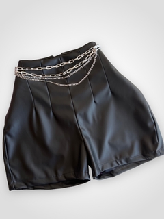 Shorts Zara couro - comprar online