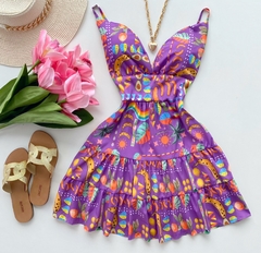 Vestido tropical